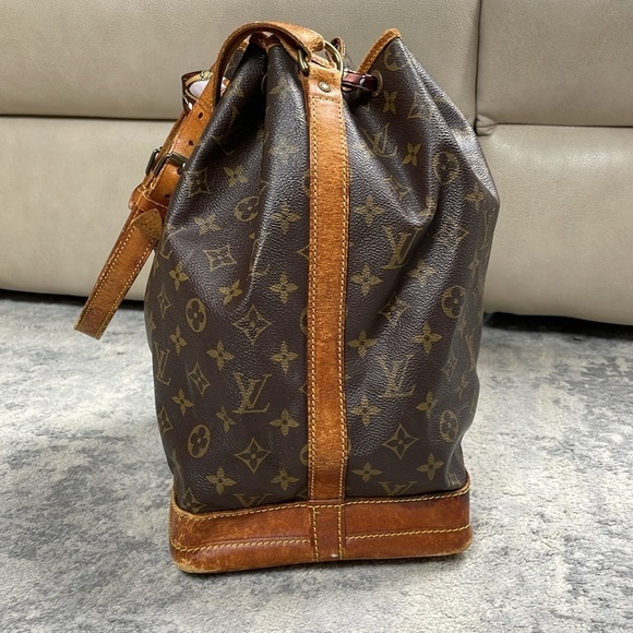Vintage Louis Vuitton Monogram Noe GM Bucket Bag Purse Designer Everyday - Picture 7 of 17